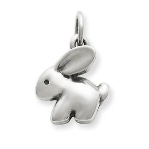 James Avery Bunny Charm in Sterling Silver